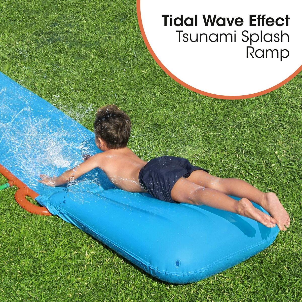 Water Slide Bestway Tsunami 488 x 82 cm Sliding-5
