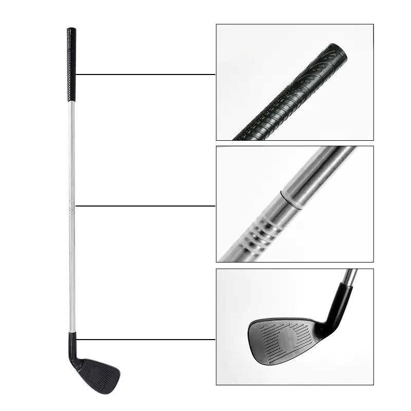 Children's Golf Set with Metal Clubs for Outdoor Fun