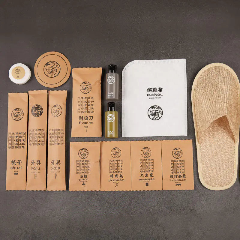 Custom Logo Disposable Hotel Toothbrush Set (Wholesale)