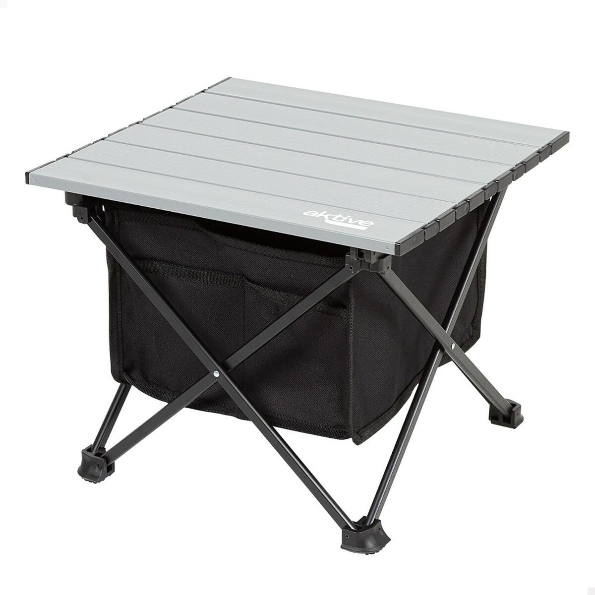 Folding Table Aktive Camping Pocket 38 x 30 x 34 cm (2 Units)-6