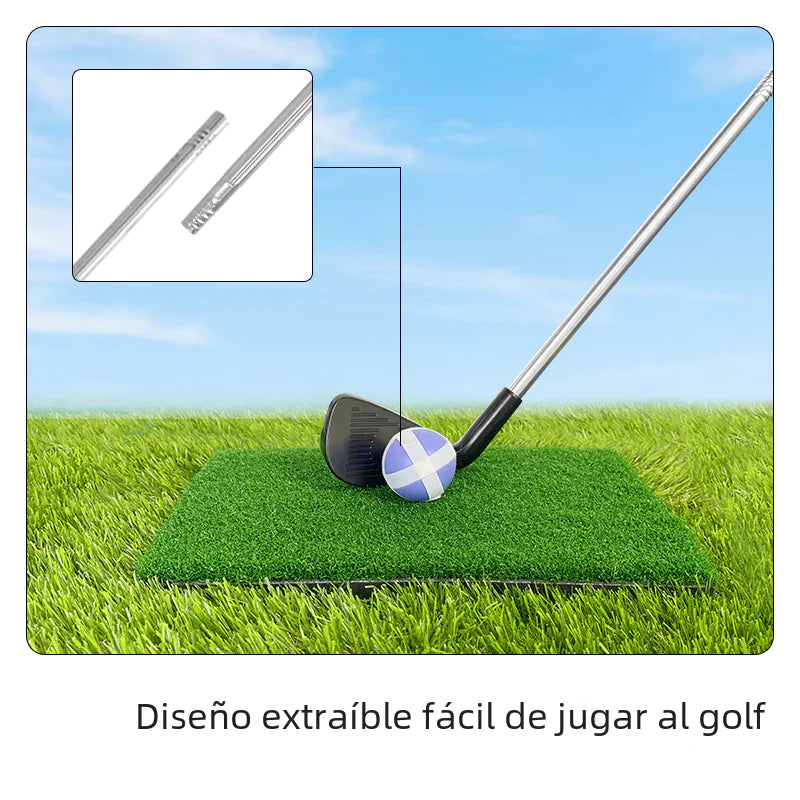 Children's Golf Set with Metal Clubs for Outdoor Fun