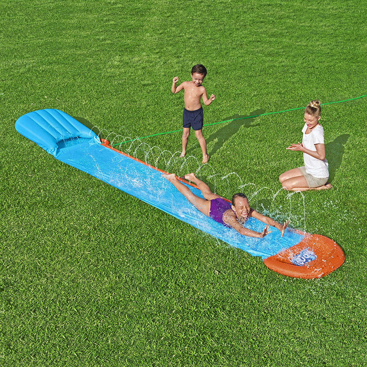 Water Slide Bestway Tsunami 488 x 82 cm Sliding-16