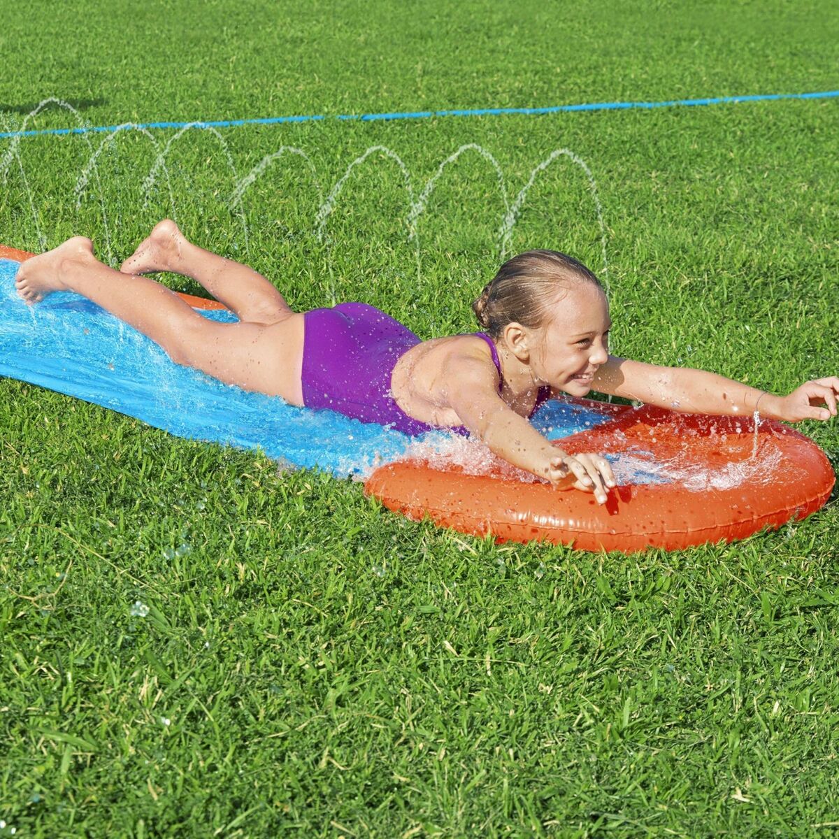 Water Slide Bestway Tsunami 488 x 82 cm Sliding-13