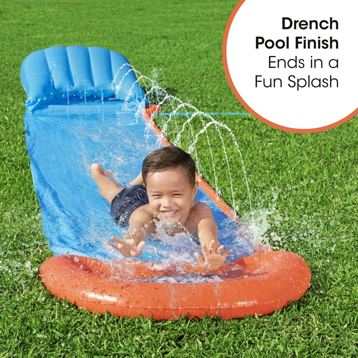 Water Slide Bestway Tsunami 488 x 82 cm Sliding-11