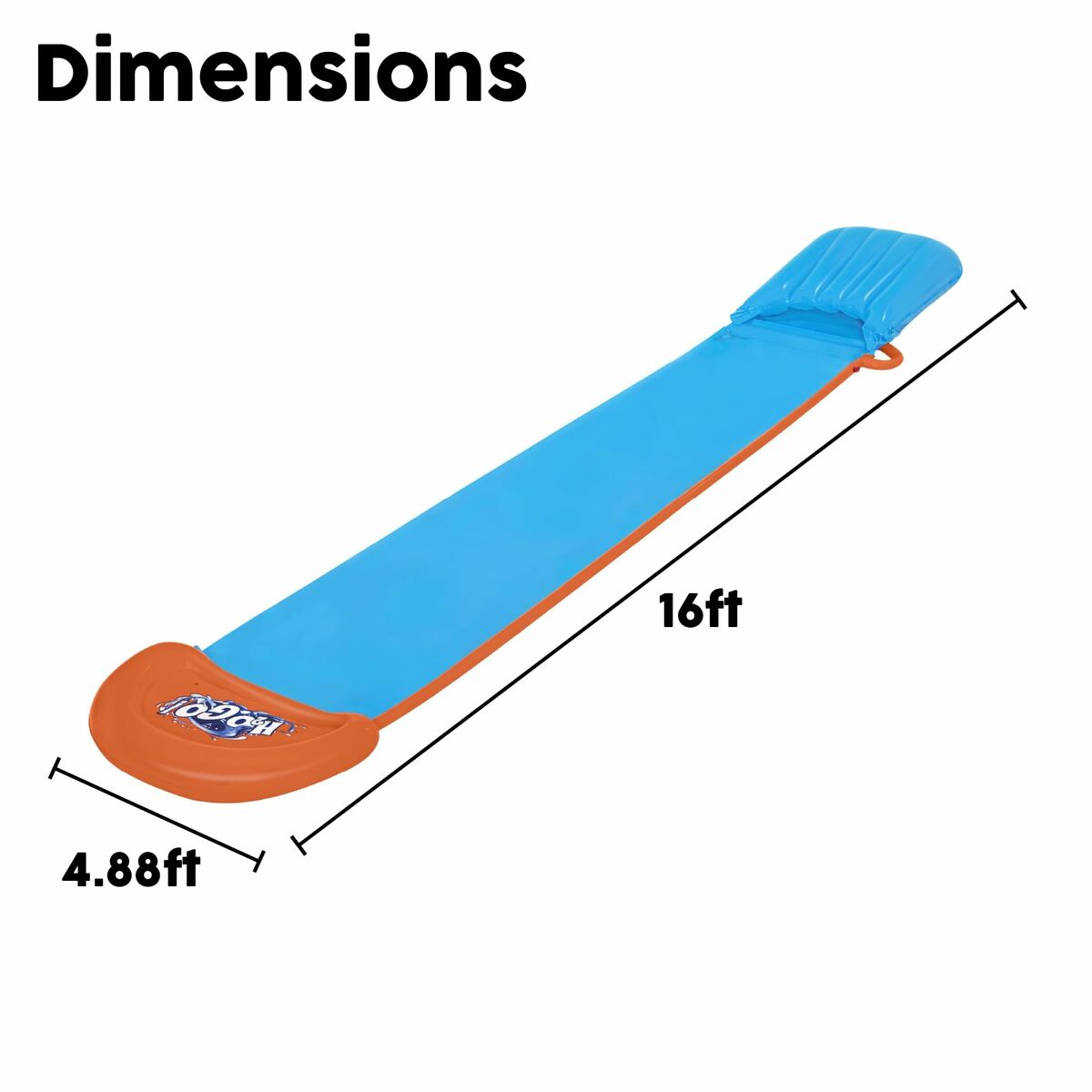 Water Slide Bestway Tsunami 488 x 82 cm Sliding-3