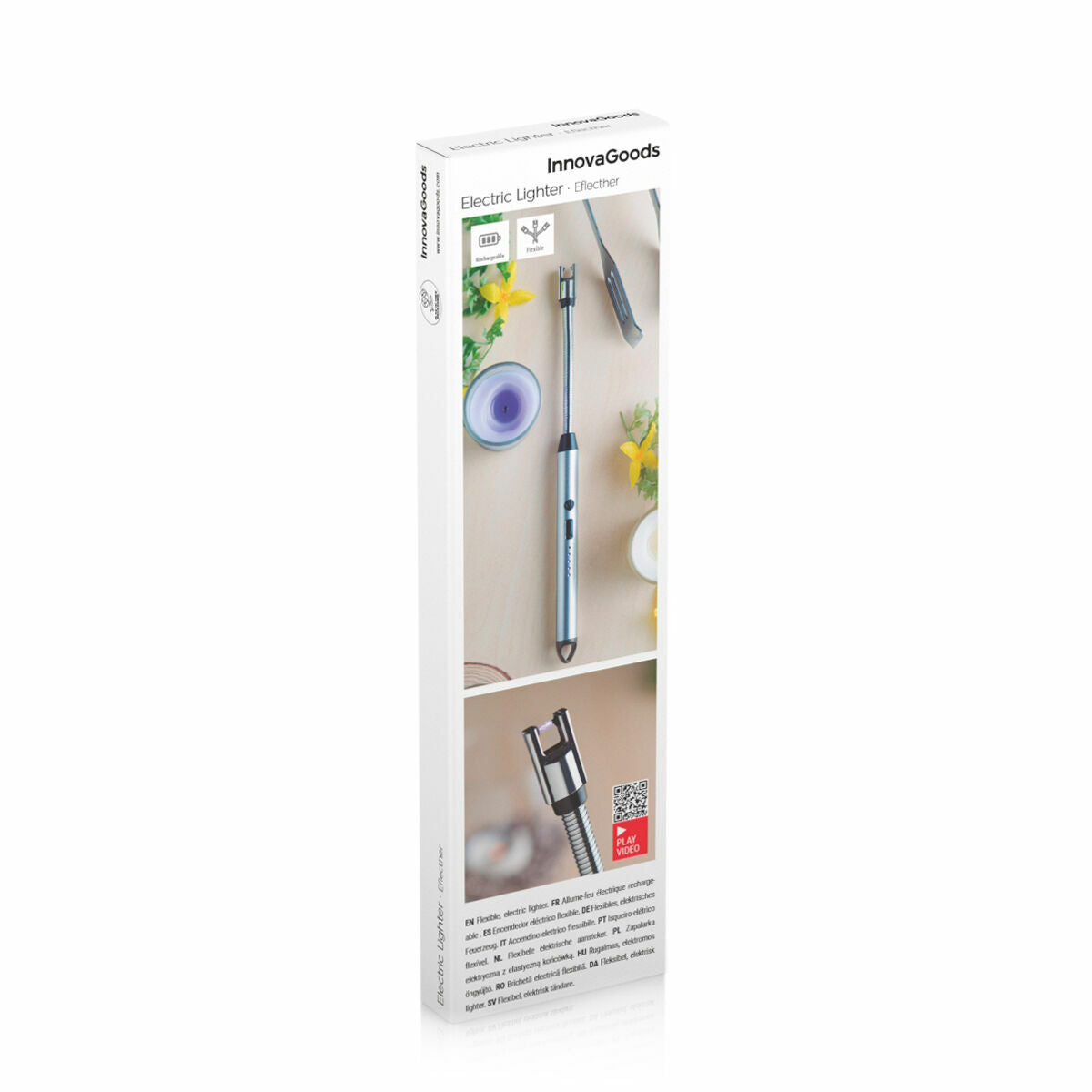 Rechargeable and Flexible Electric Lighter Eflecther InnovaGoods-2