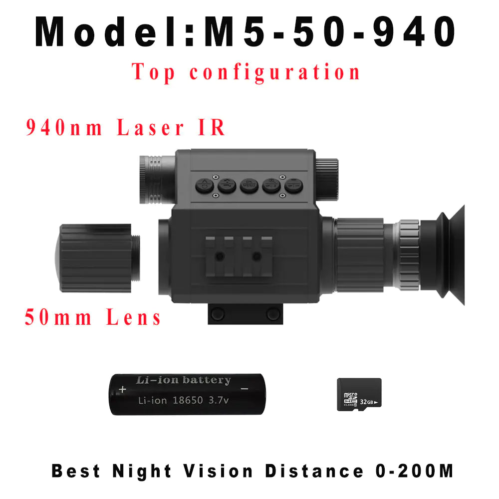 2024 Megaorei M5 Infrared Night Vision Telescope 