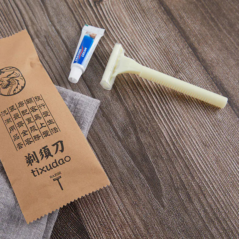 Custom Logo Disposable Hotel Toothbrush Set (Wholesale)