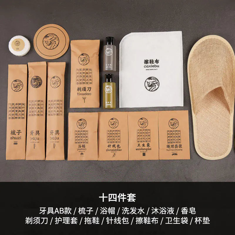 Custom Logo Disposable Hotel Toothbrush Set (Wholesale)
