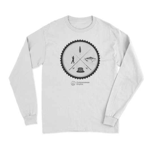 Fishing Vintage v2 Men's Long Sleeve Shirt
