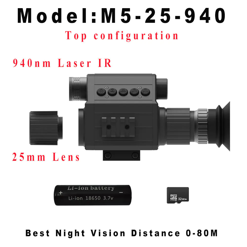 2024 Megaorei M5 Infrared Night Vision Telescope 