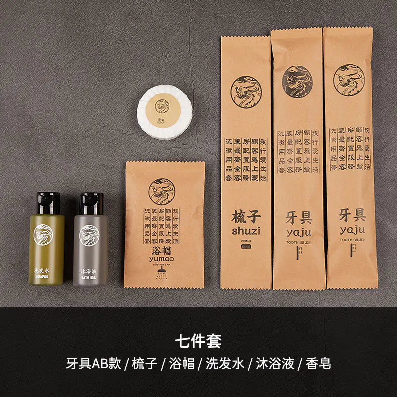 Custom Logo Disposable Hotel Toothbrush Set (Wholesale)