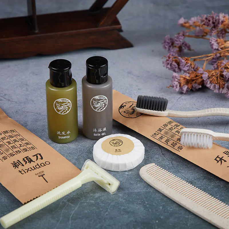 Custom Logo Disposable Hotel Toothbrush Set (Wholesale)