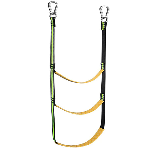 3 Step Boat Rope Ladder Portable Boat Rope Ladder and Extension Fishing Rope Ladder for Inflatable BoatsKayakCanoeing